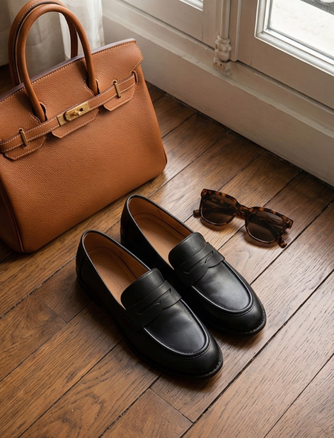 Mocassins noir