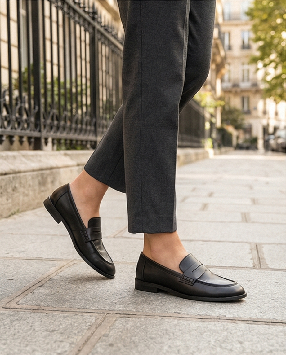 Mocassins noir