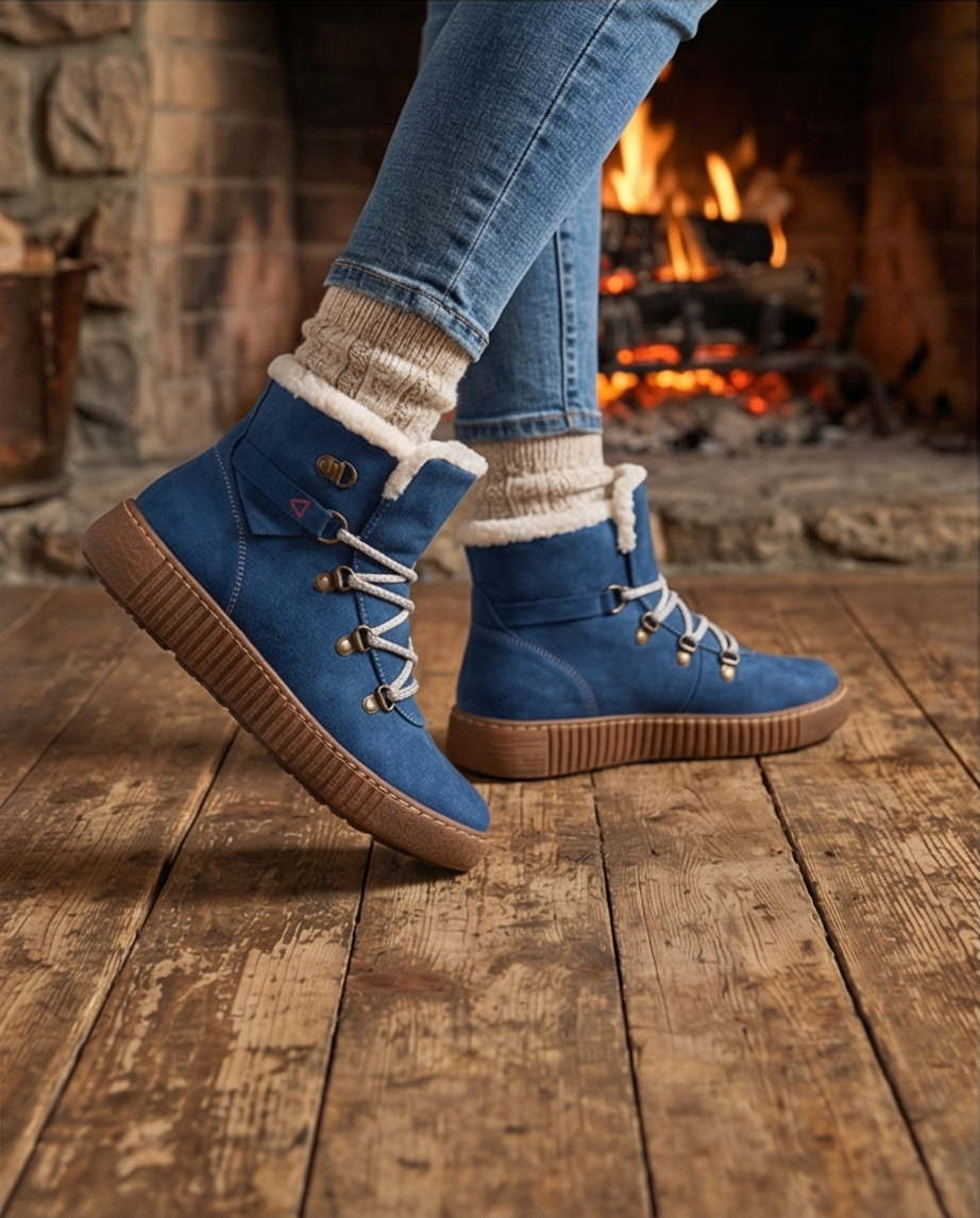 Bottines femme fourrées